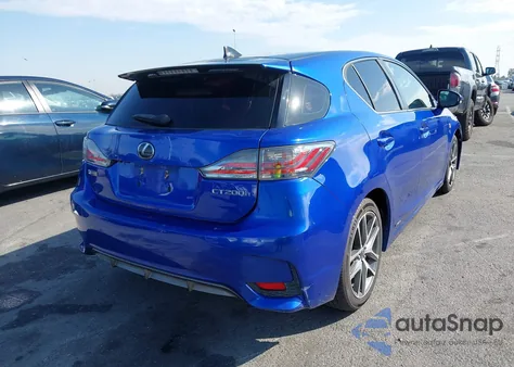 2015 Lexus Ct 200H из США, поврежденный, VIN JTHKD5BH5F2240704